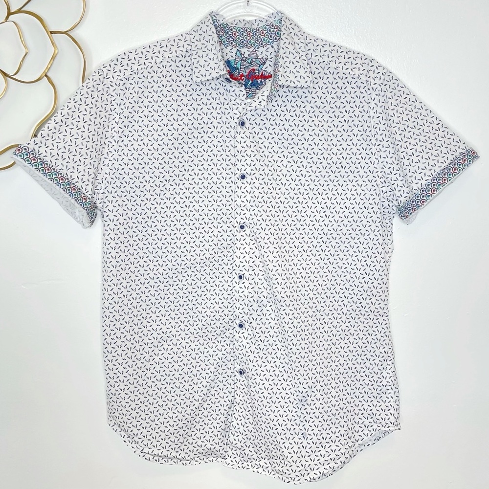 Robert Graham short sleeve button down shirt